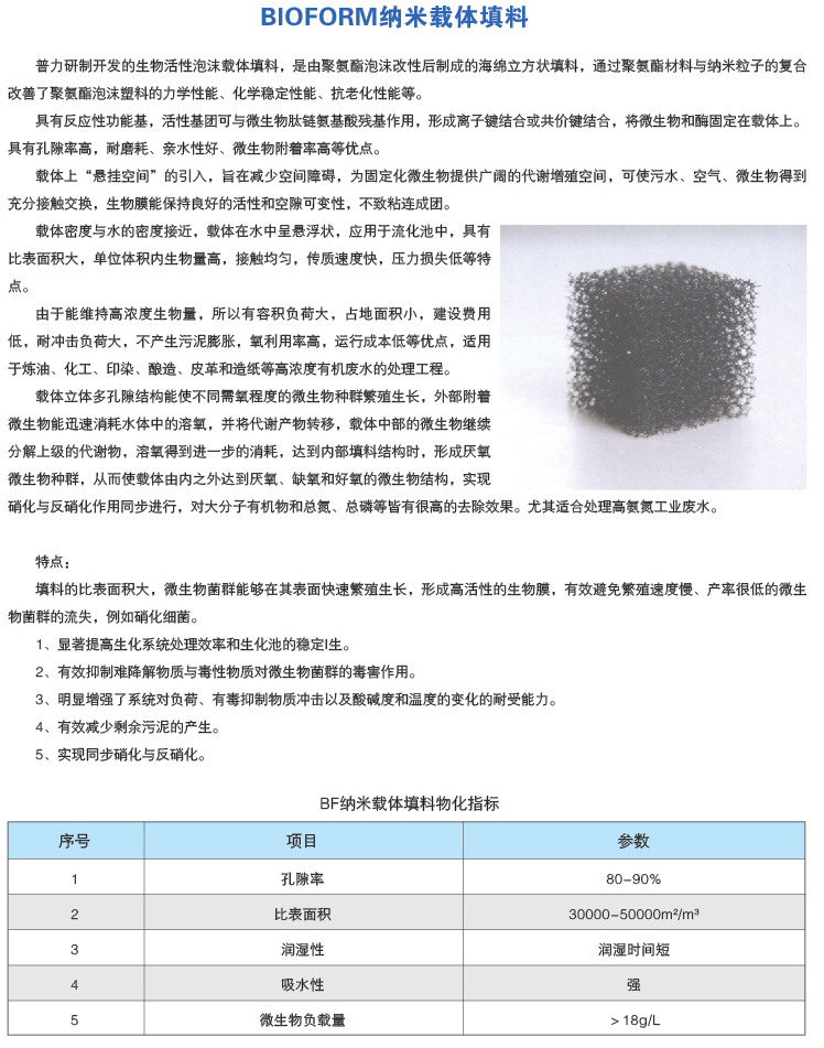 BIOFORM納米載體填料